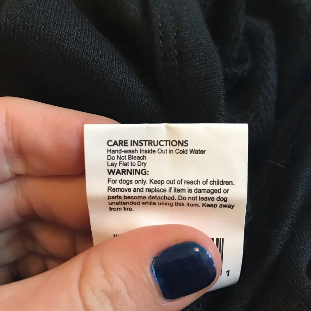 SOLD NWOT I still live with my parents graphic Vibrant life essential dog hoodie - Picture 7 of 10